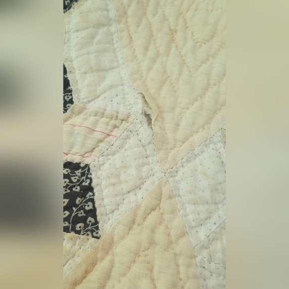 NWOT Mabel And Snow Quilt Coat Genuine Sheepskin Collar Size Small / Med… - Picture 6 of 9